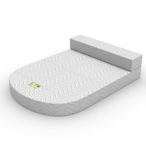 Premium Memory Foam Mattress - Bottom Round Plus Bolster